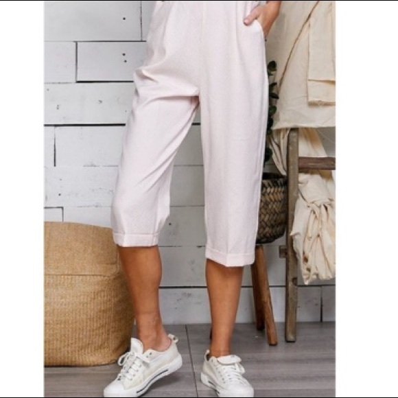 🎀NWT Pinstripe Romper/Striped Overalls/Jumper - Picture 10 of 13